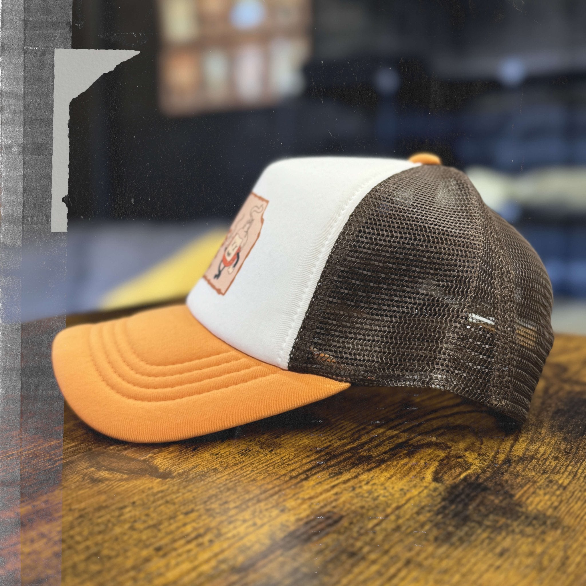 "Full Send Lid" – Chocolate/Dark Amber - Bad Habits Apparel