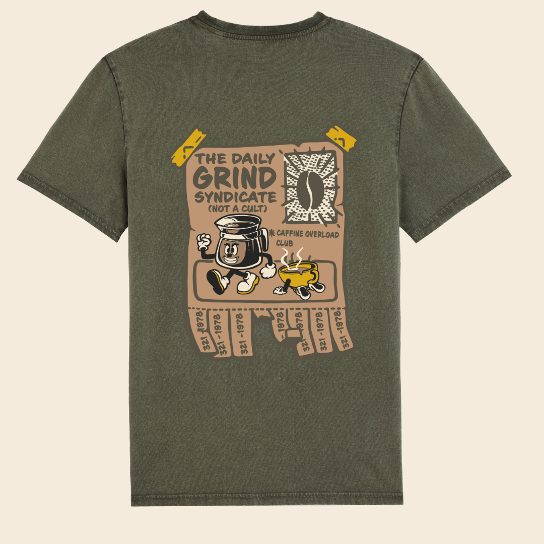 "The Daily Grind" Tee - Bad Habits Apparel