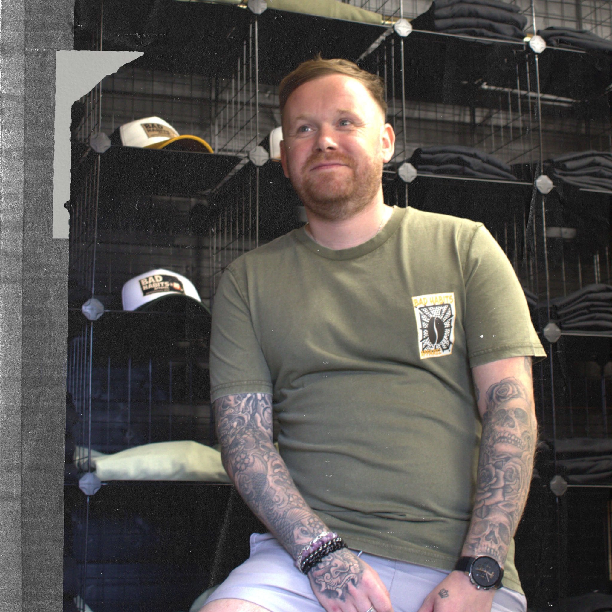 "The Daily Grind" Tee - Bad Habits Apparel
