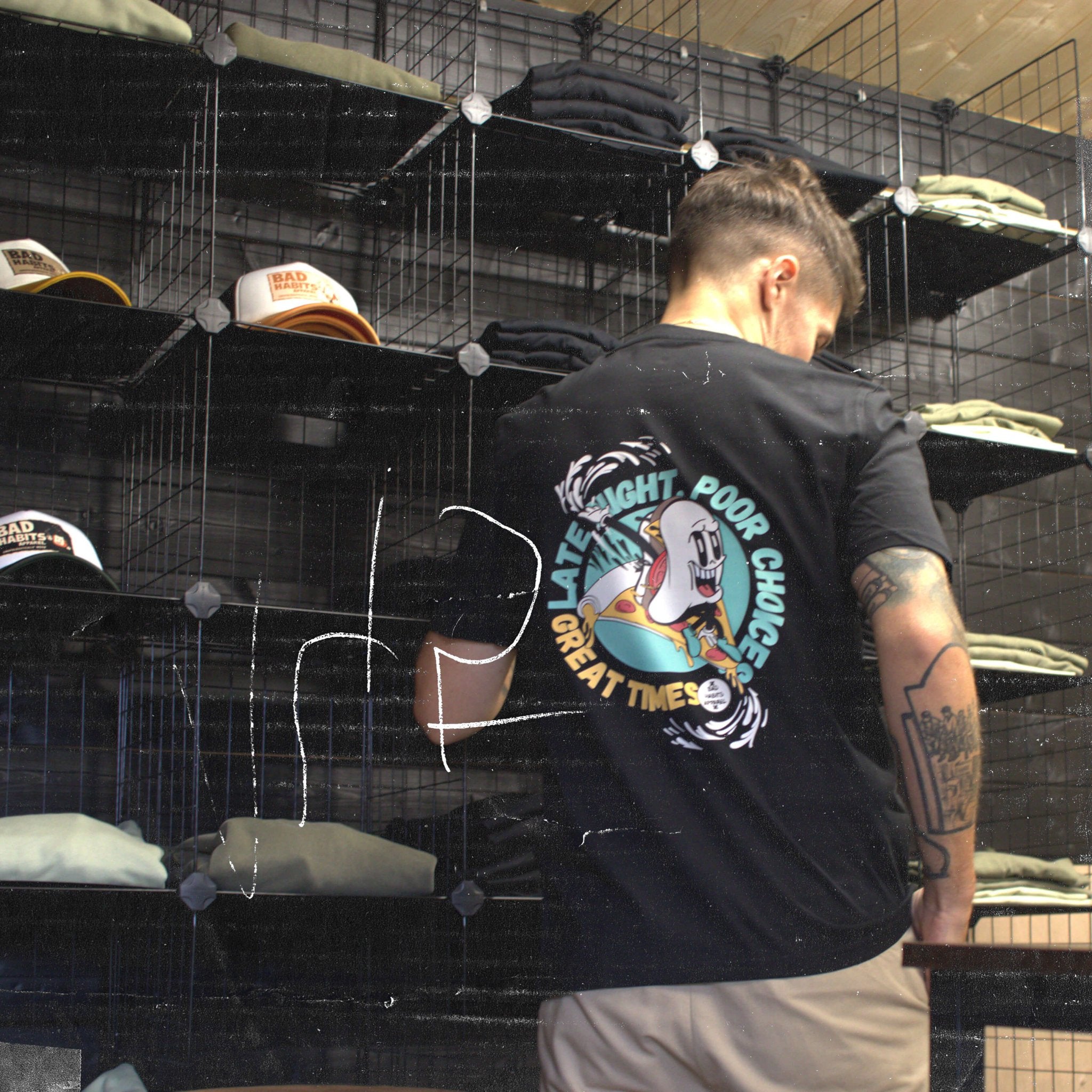 "The Poor Choices Club" Tee - Bad Habits Apparel